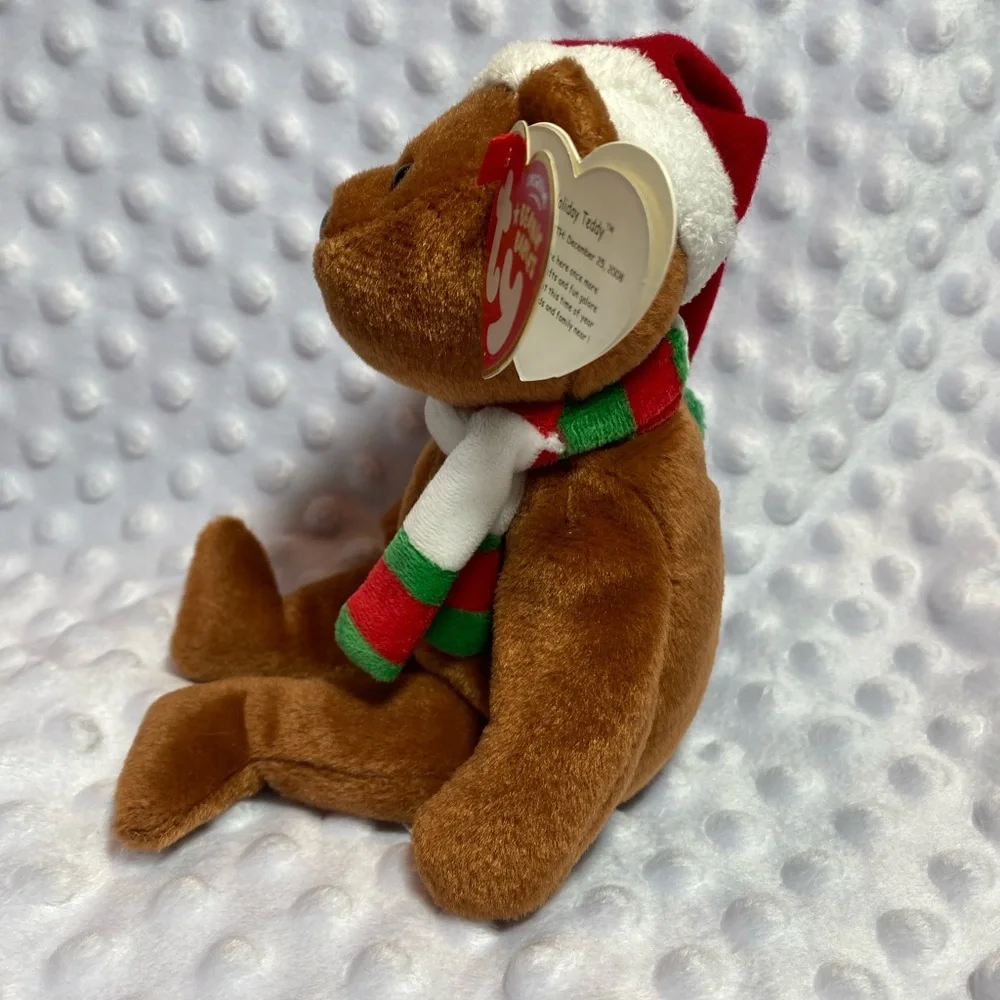 TY 2008 Holiday Teddy Beanie Baby